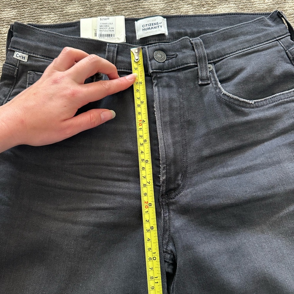 Citizens Of Humanity Black Flare & Wide Leg Jeans - Picture 12 of 13